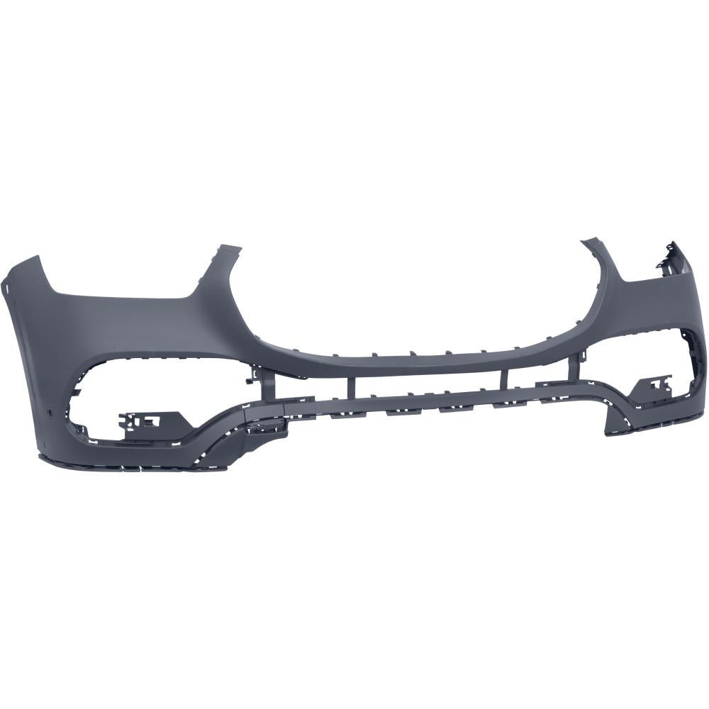 paraurti anteriore con primer con tappo copri gancio con fori park assist mercedes gle class w167 2019 a16788065009999