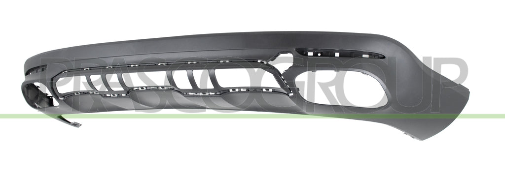 spoiler paraurti posteriore nero goffrato con tracce pdc mercedes gle class w167 2019 me8341851