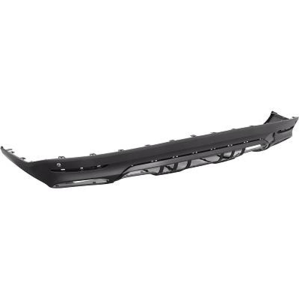 spoiler paraurti posteriore nero goffrato con fori pdc supporti mercedes gle class w167 2019 a1678856300