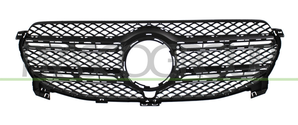 griglia radiatore nera con adaptive cruise control con foro telecamera mercedes gle class w167 2019 me8342031