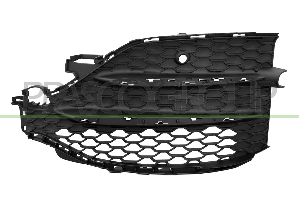 griglia destra paraurti anteriore nera con fori profilo cromato mercedes gle class w167 amg amg line 2019 me8352123