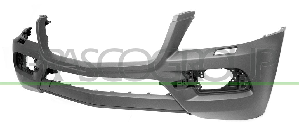 paraurti anteriore con primer con fori lavafari con tracce pdc mercedes gl class x164 2009 2012 me8621011