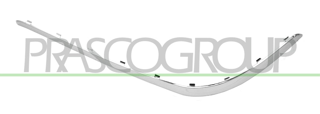 modanatura sinistra paraurti posteriore cromata mercedes gl class x164 2009 2012 me8621254