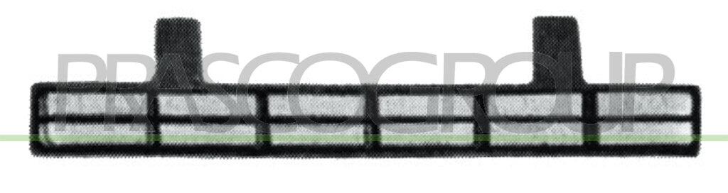 griglia su paraurti anteriore mercedes 207d 410 1981 1995 me9052100