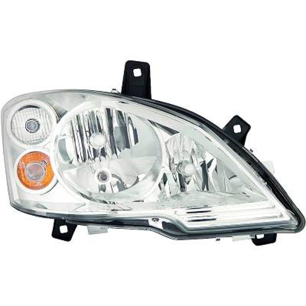proiettore destro h7 h7 h7 elettrico con motore mercedes v class vito w639 2010 2014 me9104903