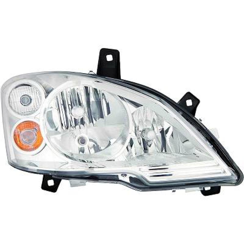 proiettore sinistro h7 h7 h7 elettrico con motore mercedes v class vito w639 2010 2014 me9104904