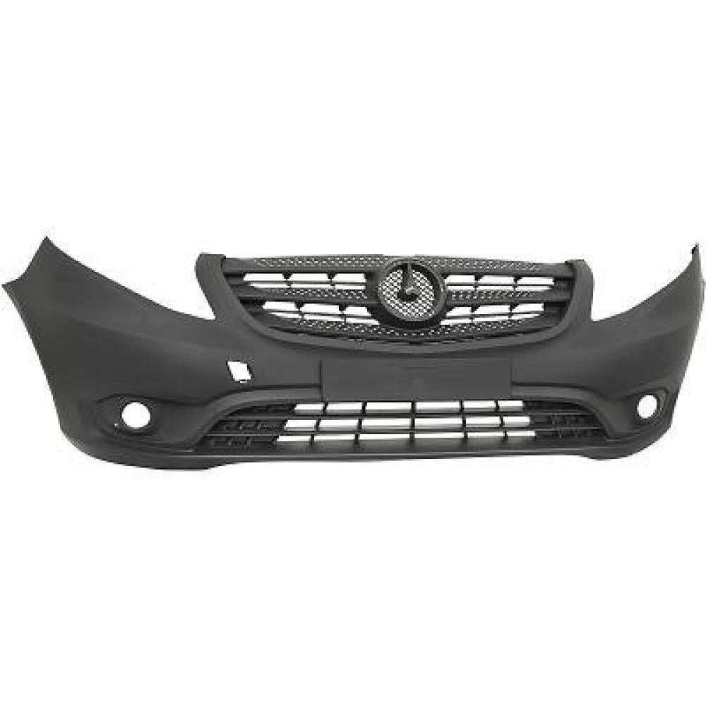 paraurti anteriore grigio con sede fendi mod vito mercedes vito w447 2014 2019 me9121022