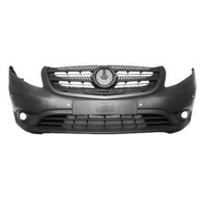 paraurti anteriore con primer con sede fendi con fori park assist mod vito mercedes vito w447 2014 2019 me9121033