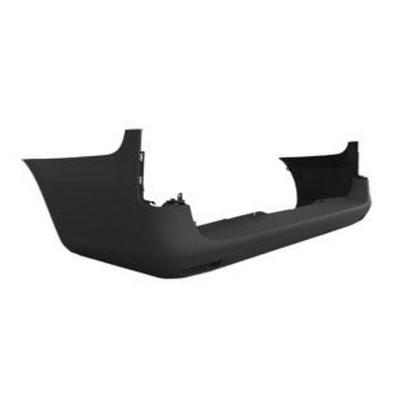 paraurti posteriore grigio scuro goffrato con tracce pdc e gancio rimorchio mod passo lungo mercedes vito w447 2014 2019 me9121062