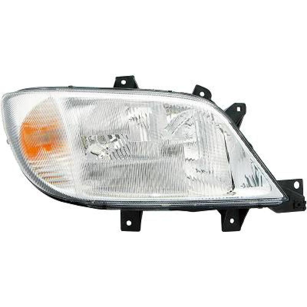 proiettore destro mod h7 h1 h1 elettrico mod 07 02 mercedes sprinter 2000 2006 me9174713
