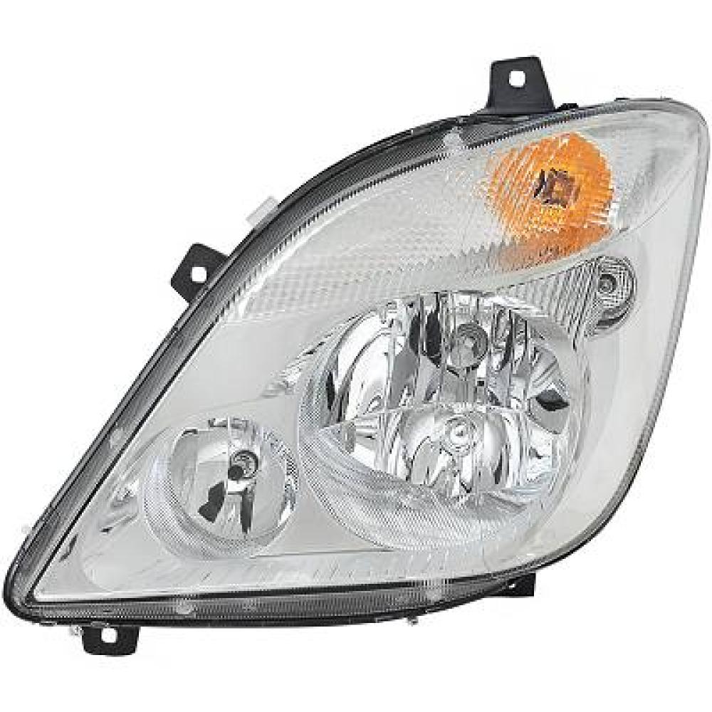proiettore sinistro h7 h7 elettrico senza motore mercedes sprinter 2006 2013 me9194904