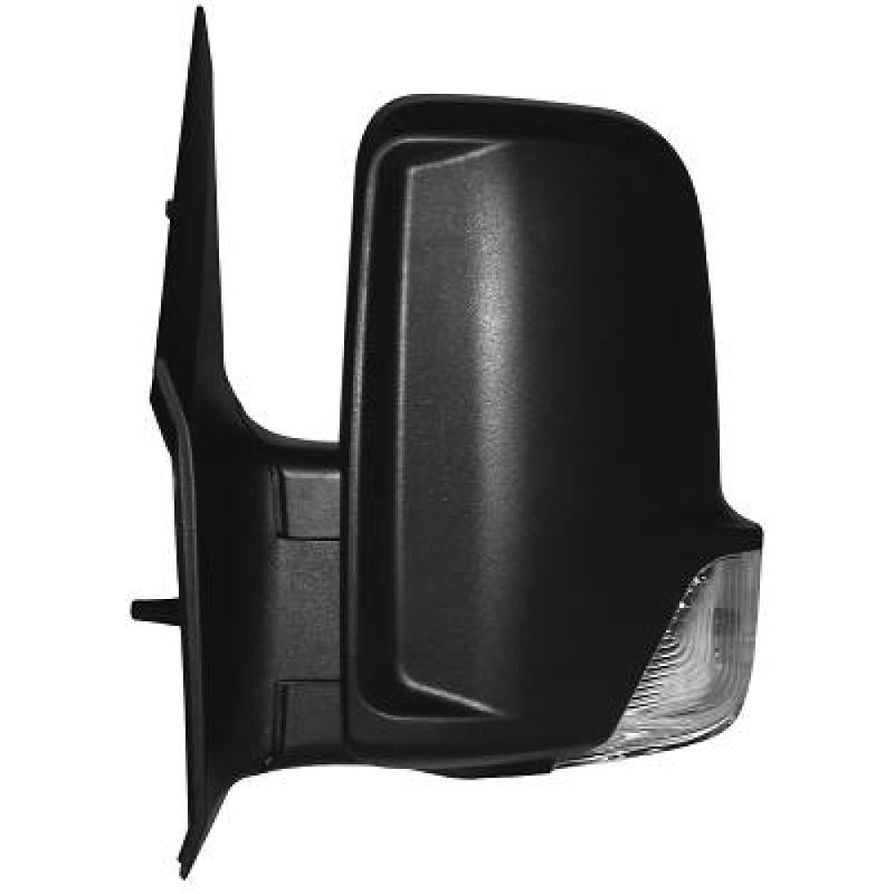 retrovisore sinistro elettrico nero termico con fanale convesso volkswagen crafter 2005 2011 me9197384