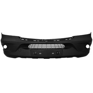paraurti anteriore nero goffrato con sede fendi con tracce pdc e tracce lavafari mercedes sprinter 2013 2018 me9211041