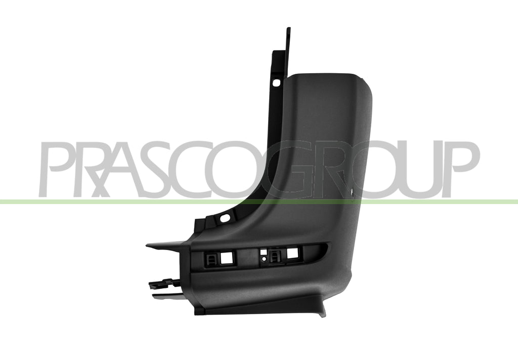 cantonale destro paraurti posteriore nero goffrato con foro park assist supporto mod trazione posteriore mercedes sprinter 2018 me9231183