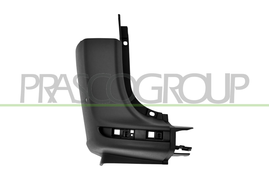 cantonale sinistro paraurti posteriore nero goffrato con foro park assist supporto mod trazione posteriore mercedes sprinter 2018 me9231184