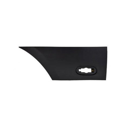 modanatura parafango posteriore sinistro parte posteriore nera goffrata con clips con foro luce ingombro mod passo corto mercedes sprinter 2018 me9231474