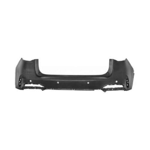 paraurti posteriore nero liscio da primerizzare con fori pdc supporti mg hs 2022 mg5021061