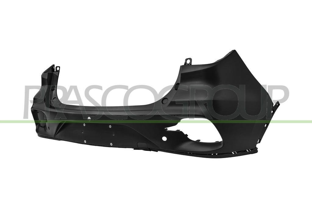paraurti posteriore nero liscio da primerizzare con fori pdc supporti con sede retronebbia mg zs 2021 2024 mg6041051