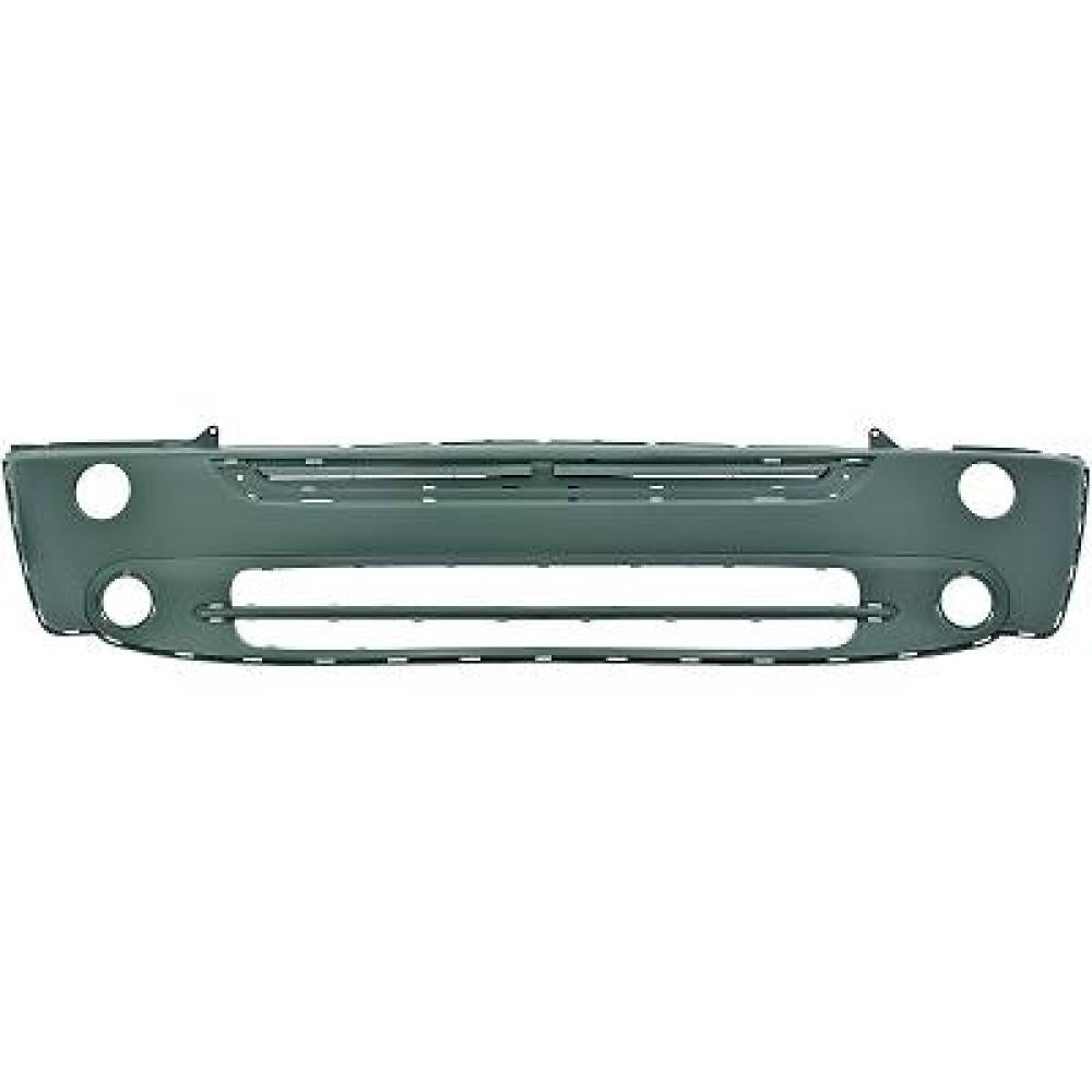 paraurti anteriore con primer con fori modanature mini mini bmw r50 r53 2004 2006 mn3061011