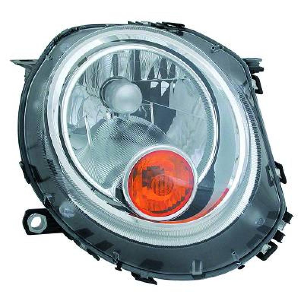 proiettore sinistro h4 elettrico con motore fanale arancio mini mini bmw r56 r57 2011 2014 mn3084804
