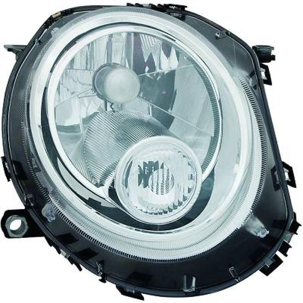 proiettore destro h4 elettrico con motore fanale bianco mini mini bmw r56 2006 2010 mn3084813