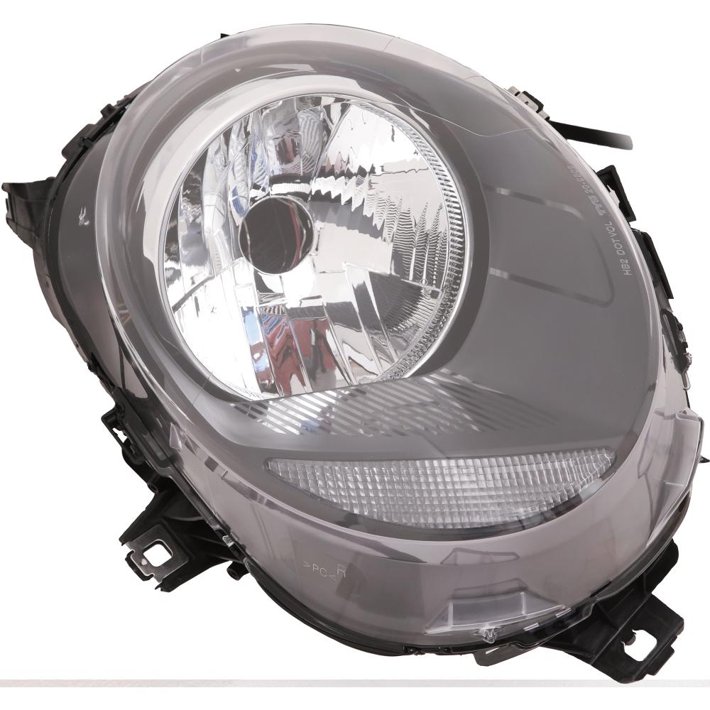 proiettore destro h4 elettrico con motore indicatore di direzione bianco versokine valeo mod 18 mini mini bmw f56 f55 f57 2014 2021 63117433792