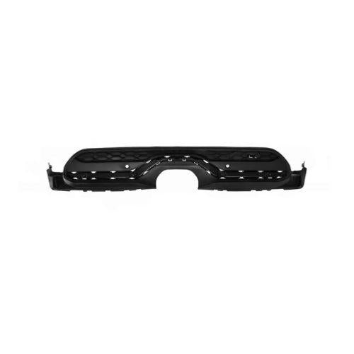 paraurti posteriore inferiore nero goffrato con fori pdc mini mini bmw f56 f55 f57 cooper s 2021 2024 mn3151091