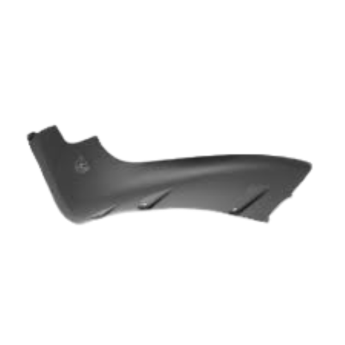spoiler destro paraurti anteriore nero goffrato con fori pdc mod all4 mini mini bmw countryman f60 2017 2020 mn7041813