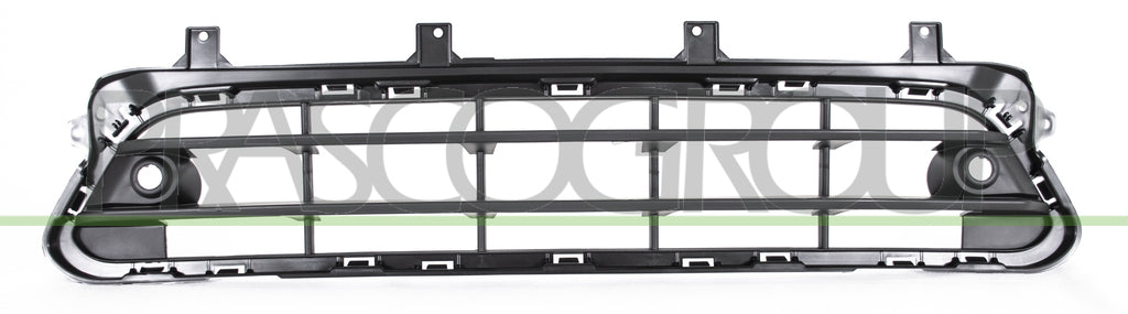 griglia paraurti anteriore centrale nera goffrata con fori pdc supporti mini mini bmw countryman f60 2020 2024 mn7062110