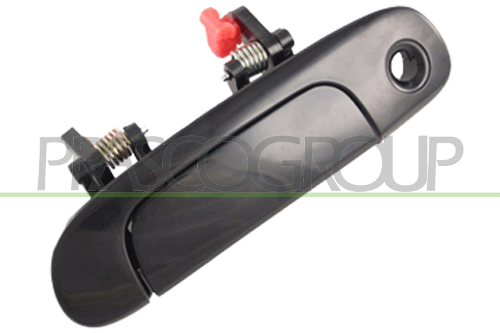 maniglia anteriore sinistra esterna nera liscia con foro nottolino mazda 323 f 1998 2000 mz0218002