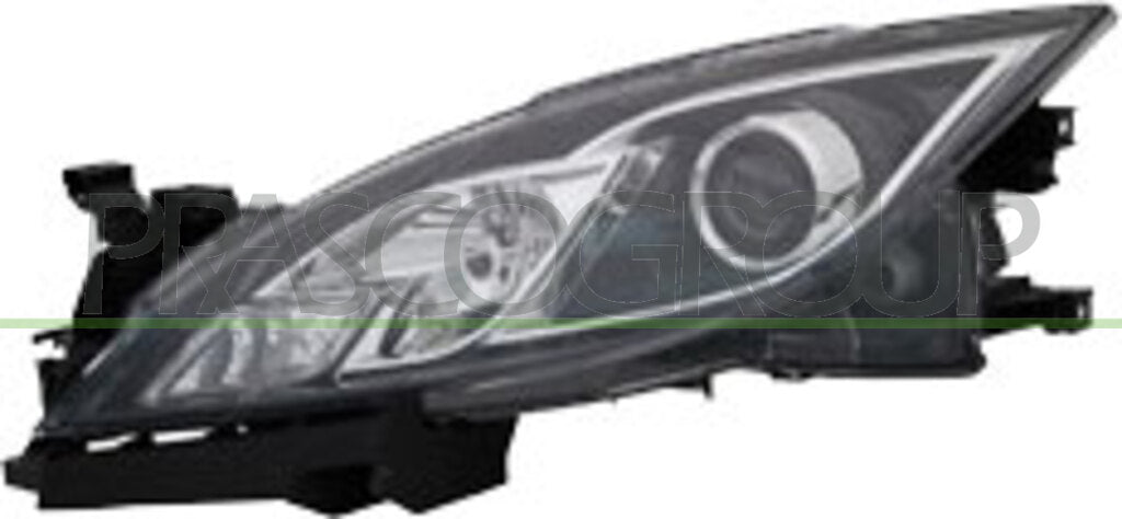 proiettore sinistro mod h9 h11 elettrico con motore mazda 6 gh 2007 2009 mz0514914