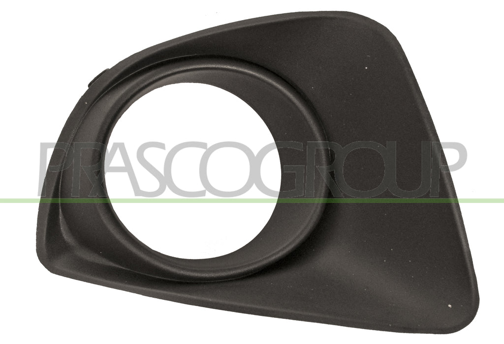 griglia destra paraurti anteriore nera goffrata con sede fendinebbia mod 10 mazda 2 de 2008 2014 mz3091241