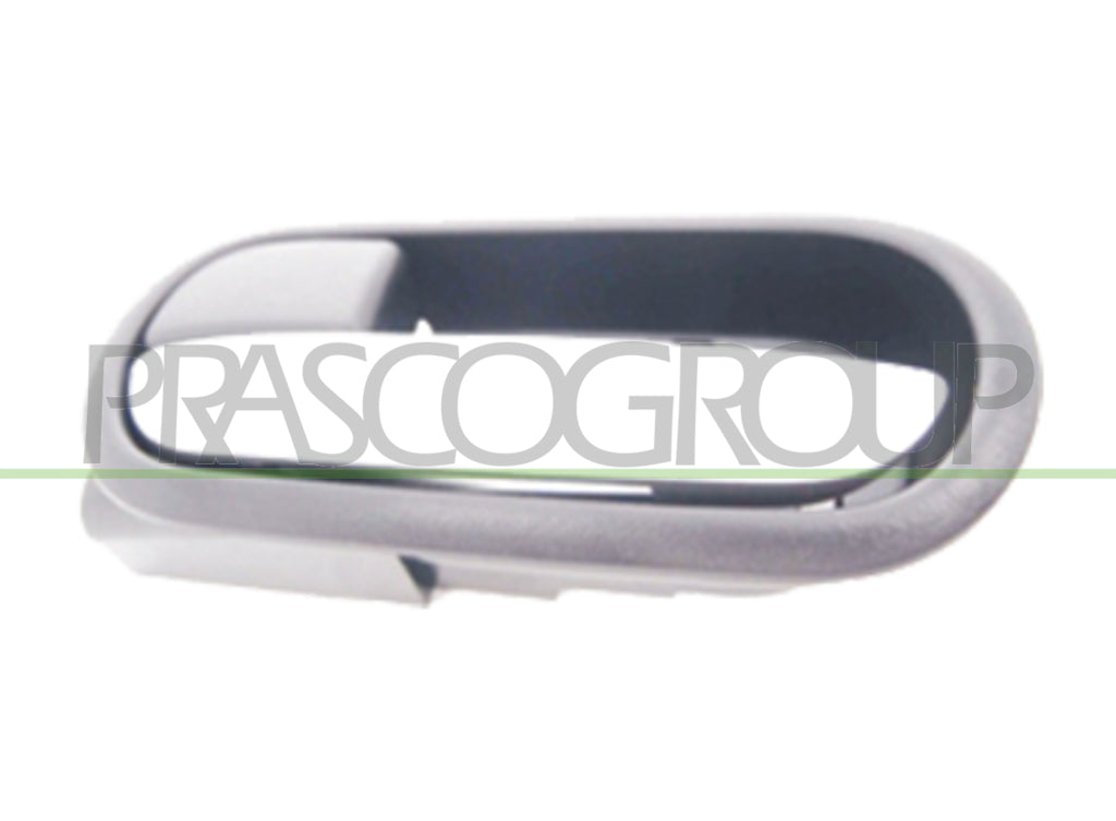 maniglia anteriore posteriore sinistra interna con leva cromata mostrina grigia mazda 2 de 2008 2014 mz3098606
