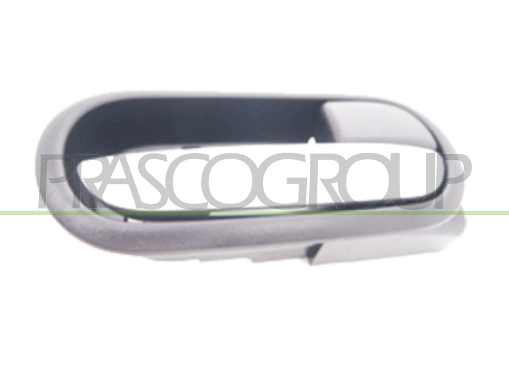maniglia anteriore posteriore destra interna con leva argento mostrina grigia mazda 2 de 2008 2014 mz3098607