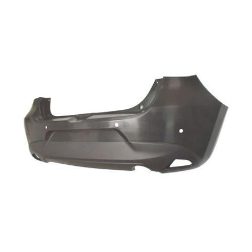 paraurti posteriore nero con fori pdc mazda 2 dj 2014 2019 mz3101061