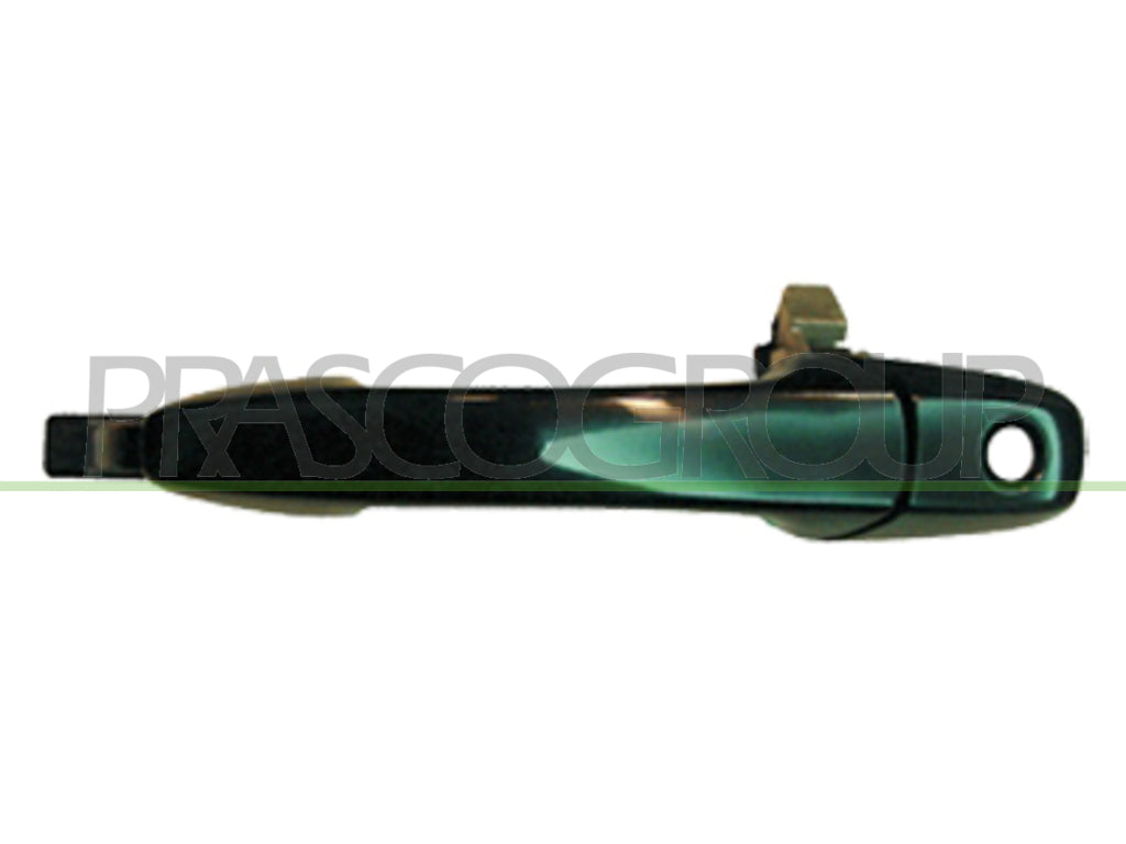 maniglia anteriore sinistra esterna nera liscia con foro nottolino mazda 3 2003 2007 mz3268002