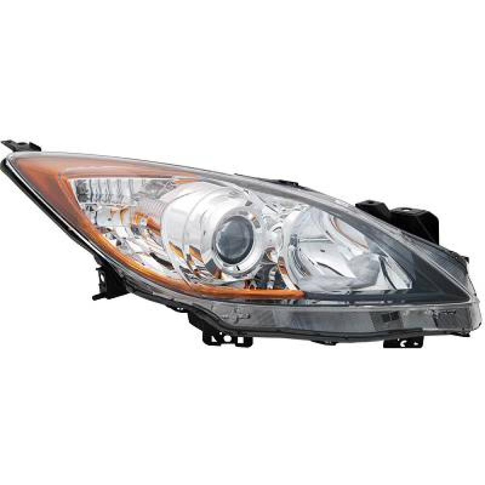 proiettore sinistro mod hb3 h11 elettrico con motore mazda 3 bl 2009 2010 mz3304914