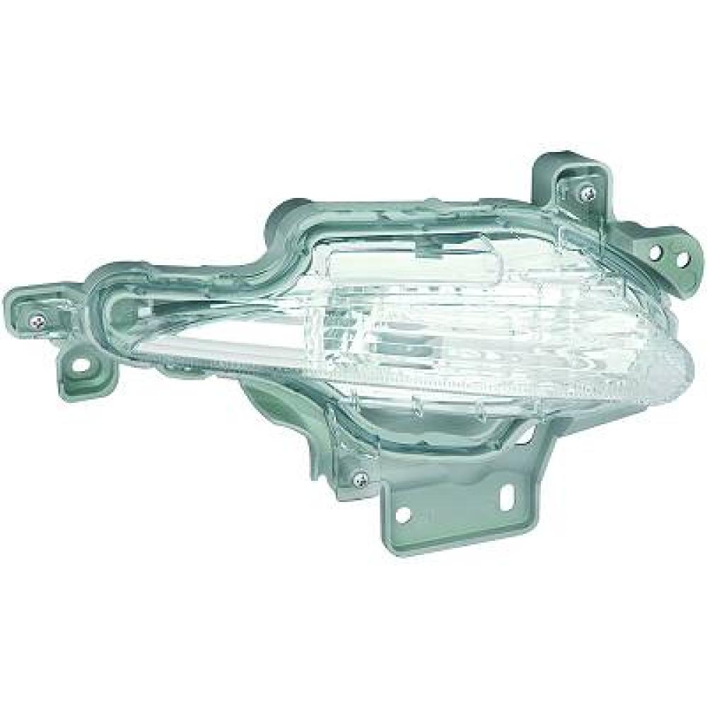fanale destro bianco paraurti anteriore senza portalampada mazda 3 bn 2017 2019 mz3334313