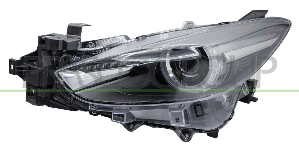 proiettore sinistro h7 h7 elettrico con motore nero led mazda 3 bn 2017 2019 mz3334924