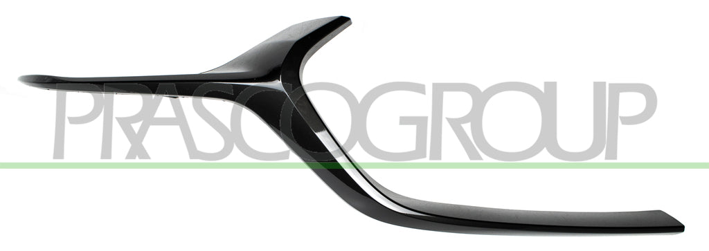 modanatura destra griglia radiatore inferiore nera lucida mazda 3 bp 2019 mz3342203