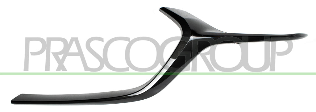 modanatura sinistra griglia radiatore inferiore nera lucida mazda 3 bp 2019 mz3342204