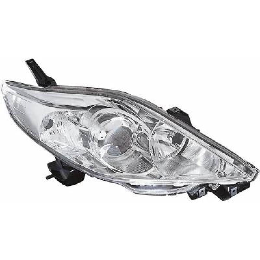 proiettore destro h7 hb3 elettrico con motore cromato mazda 5 2005 2008 mz4264903