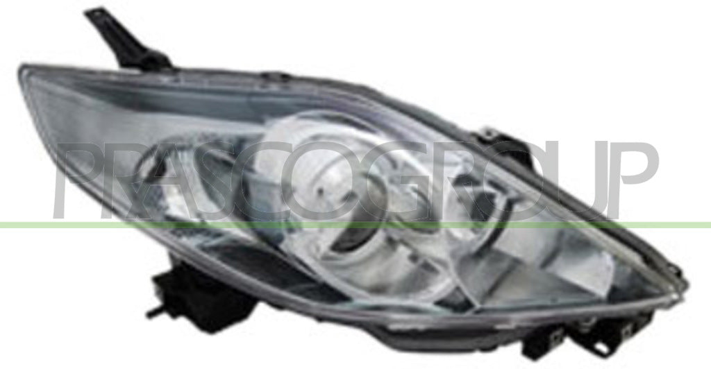 Proiettore Destro Mod. H7+HB3 Elettrico senza Motore Nero Mazda 5 (2005-2008) - CC65510K0D