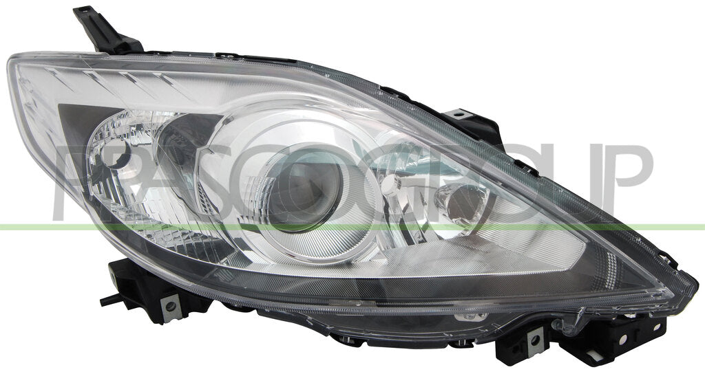 proiettore sinistro mod h7 hb3 elettrico senza motore nero mazda 5 2008 2010 mz4284914