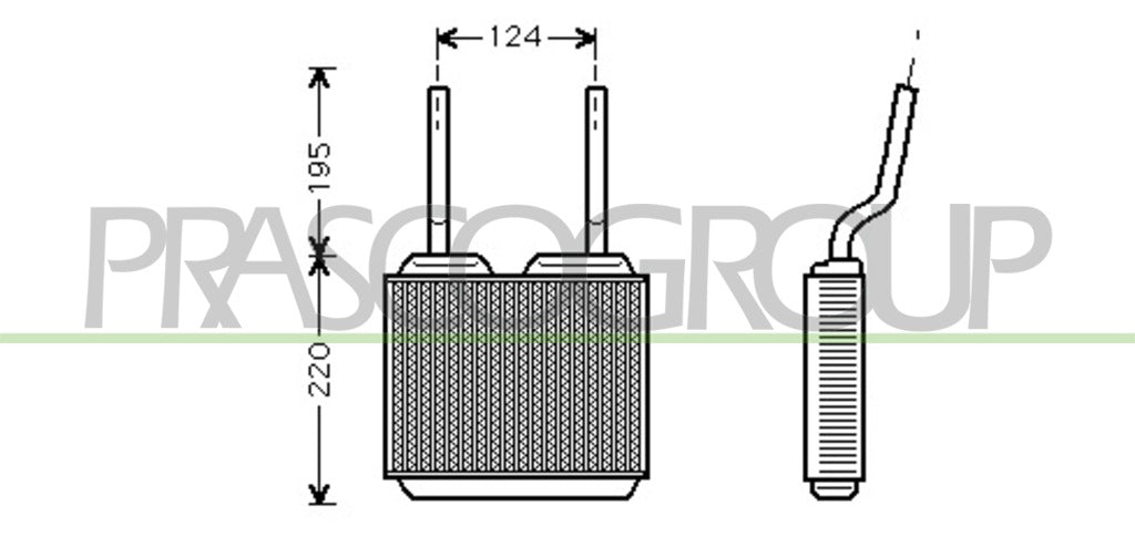 riscaldatore opel vauxhall astra f t92 1991 1994 op013h001