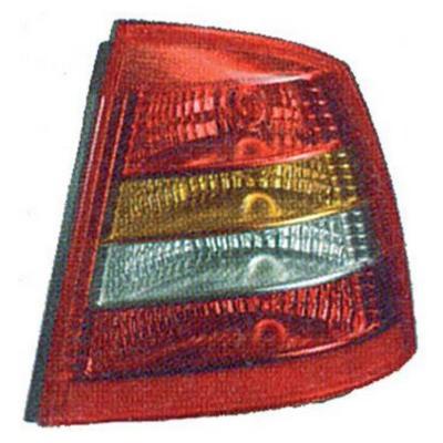 fanale posteriore sinistro senza portalampada arancio bianco rosso 4 porte mod 01 opel vauxhall astra g 1998 2003 op0174154