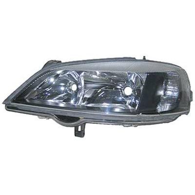 proiettore sinistro h7 hb3 elettrico senza motore nero mod 01 opel vauxhall astra g 1998 2003 op0174826