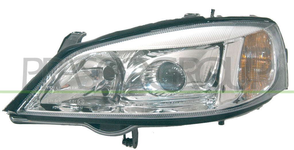 proiettore sinistro d2s h7 elettrico parabola cromata mod 01 opel vauxhall astra g 1998 2003 op0174834