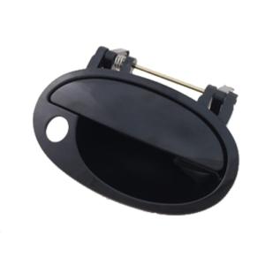 maniglia anteriore destra esterna nera liscia con foro nottolino opel vauxhall corsa combo c 2003 2011 op0308001