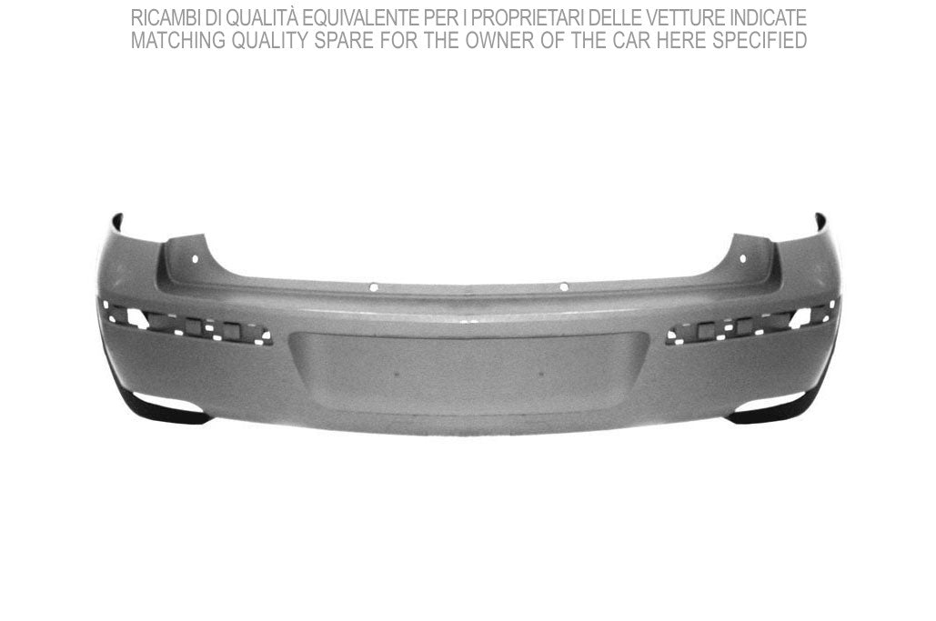 paraurti posteriore con primer opel vauxhall corsa c 2003 2006 op0321051